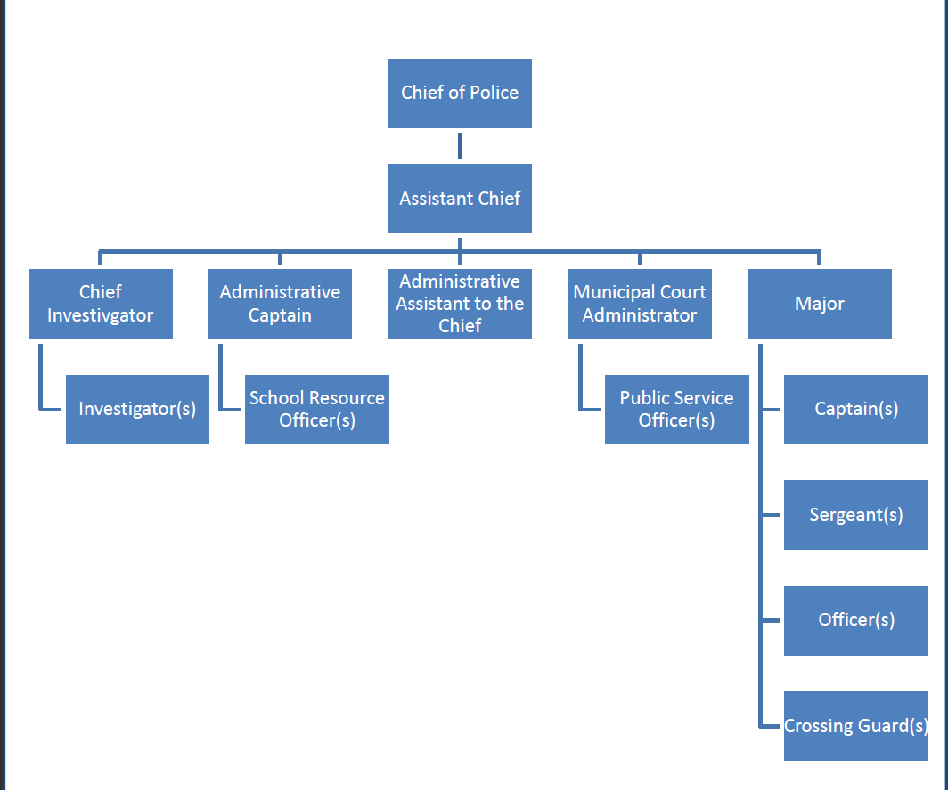 Police Org Chart